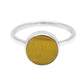 Sterling Silver Natural Tiger Eye Band Trendy Sacral Chakra Art Deco Ring