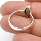 Rhodochrosite Stone 925 Solid Silver Cocktail Daughter Gift Ring Jewelry