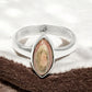 Rhodochrosite Stone 925 Solid Silver Cocktail Daughter Gift Ring Jewelry