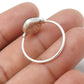 Labradorite Stone Band Mother Third Eye Chakra Promise Ring 925 Silver
