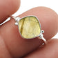 Labradorite Stone Band Mother Third Eye Chakra Promise Ring 925 Silver