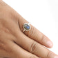 Labradorite Gemstone 925 Sterling Silver Bezel Band Ring Handmade Jewelry