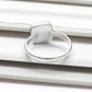 Natural Lapis Lazuli 925 Sterling Silver Women Gift Band Ring
