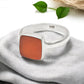 Women Gift Natural Carnelian 925 Sterling Silver Band Ring