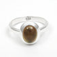 Black Opal Gemstone Solid Sterling Silver Handcrafted Statement Cocktail Ring