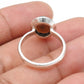 Black Opal Gemstone 925 Solid Silver Wife Statement Boho Cocktail Ring