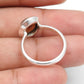 Christmas Gift Black Opal Gemstone 925 Sterling Silver Boho Band Bezel New Ring