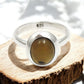 Oval Black Opal Stone 925 Sterling Silver Engagement Daughter Cocktail Ring