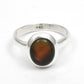 Black Opal Stone 925 Silver Bezel Wedding Cocktail Sister Boho Ring Jewelry