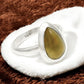 Black Opal Gemstone Statement Cocktail Boho Ring Jewelry Solid Sterling Silver