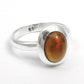 Black Opal Gemstone 925 Solid Silver Sister Band Artisan Ring Jewelry