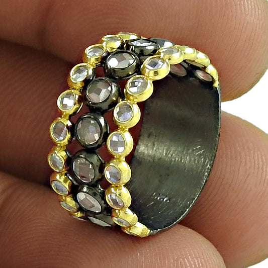 Engagement Ring 925 Sterling Silver Cubic Zirconia Band Ring G18