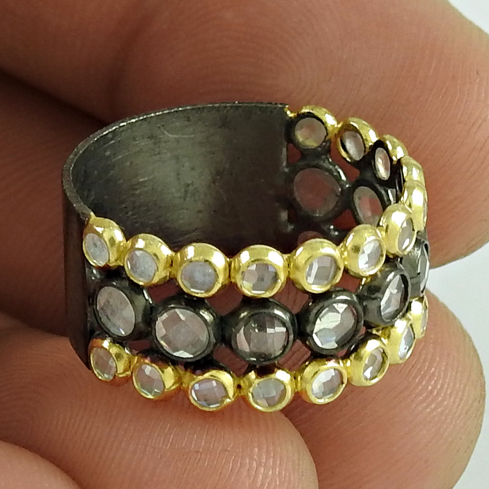 Engagement Ring 925 Sterling Silver Cubic Zirconia Band Ring G18