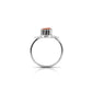 Gift Cocktail Ring 925 Silver Wholesale Jewelry Natural Carnelian E38