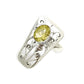 Oval Lemon Topaz Stone Ethnic Boho Bezel Statement New Ring Sterling Silver