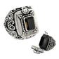 Natural Smoky Quartz 925 Silver Solitaire Bohemian Ring For Women G1