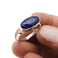 Natural Blue Sapphire 925 Sterling Silver Ring Jewelry