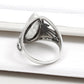 Pear Rainbow Moonstone 925 Silver Cocktail Handmade Ring Jewelry Size 7