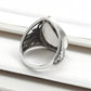 Rainbow Moonstone Handcrafted Band Ring Jewelry Solid 925 Silver