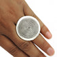 Genuine Solid 925 Sterling Silver Plain Band Ring Unisex Jewelry