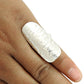 Solid 925 Sterling Silver Ring Polished Plain Band