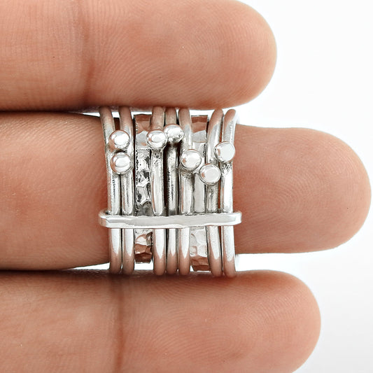 Handmade Solid 925 Sterling Silver Ring Polished Plain Band