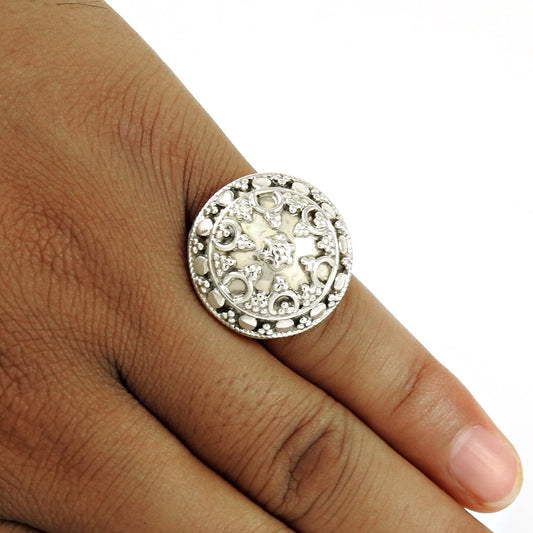 Solid 925 Sterling Silver Ring Wedding Band Style for Him & Her