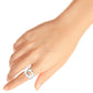 Solid 925 Sterling Silver Ring Simple Polished Band Jewelry