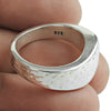 Genuine Solid 925 Sterling Silver Ring Durable Everyday Jewelry
