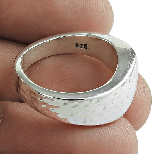 Genuine Solid 925 Sterling Silver Ring Durable Everyday Jewelry