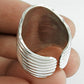 Solid 925 Sterling Silver Ring Plain Band Unisex Jewelry Gift