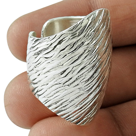 Solid 925 Sterling Silver Ring Men Women Polished Plain Band