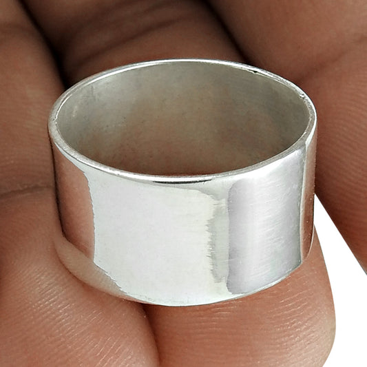 Vintage Solid 925 Sterling Silver Handmade Ring Unique Artisan Jewelry