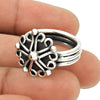 Vintage Solid 925 Sterling Silver Handmade Ring Timeless Classic Band