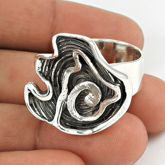 Authentic Vintage 925 Sterling Silver Ring Timeless Classic Design