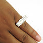Vintage 925 Sterling Silver Ring Antique Finish Boho Style Jewelry