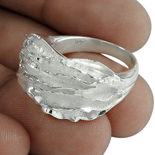 Vintage 925 Sterling Silver Ring Retro Style Jewelry for Men Women