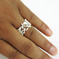 Vintage 925 Sterling Silver Ring Elegant Antique Jewelry Collection