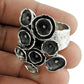 Solid Sterling Silver Handmade Ring Unique Artisan Unisex Oxidized Jewelry