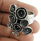 Solid Sterling Silver Handmade Ring Unique Artisan Unisex Oxidized Jewelry