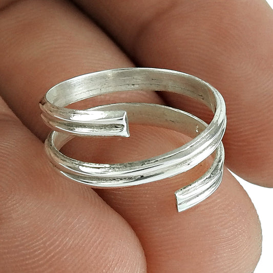 Handcrafted Solid Sterling Silver Ring Everyday Jewelry for Women Men