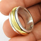 Unisex Solid 925 Silver Ring Simple Everyday Wear Polished Jewelry