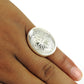 Solid 925 Silver Ring Unique Artisan Handmade Timeless Classic Band