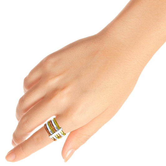 Authentic Vintage 925 Silver Handmade Ring Boho Style Band