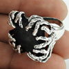 Bohemian Vintage 925 Silver Handmade Ring Unisex Jewelry Gift
