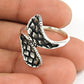 Handmade Vintage 925 Silver Ring Boho Style Retro Classic