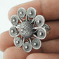 Gift For Her 925 Sterling Silver Vintage Look Chunky Statement Ring