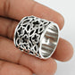 Statement Band Ring 925 Solid Sterling Silver Handmade Jewelry