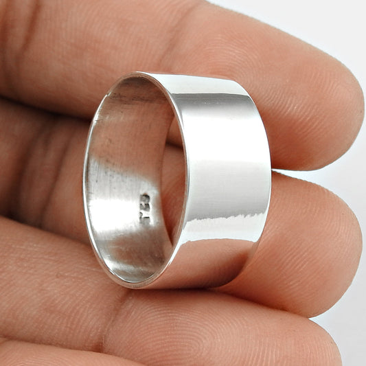 Proposal Ring Solid 925 Silver Handmade Band Jewelry