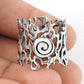 925 Sterling Silver Handcrafted Jewelry Band Ring P28